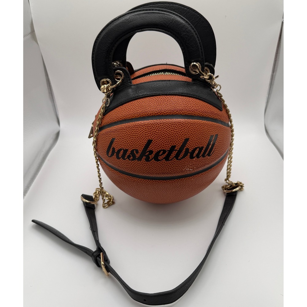 Basketball Crossbody Bag Womens Medium Orange Good Novelty Purse Handbag